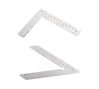 Herramienta de búsqueda ligera de acero inoxidable con visibilidad mejorada para marcos de carpintería y proyectos de manualidades, herramienta de medición en ángulo de alta precisión