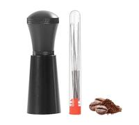 Herramienta de café de aluminio de 7 pines de 1 pieza con 8 agujas de café de repuesto, dispensador de café extraíble, dispensador de espresso, accesorios para preparar café, regalo de barista