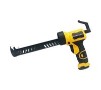 Herramienta de calafateo eléctrica alimentada por batería con luz LED de ajuste de 6 velocidades para un sellado preciso en zonas oscuras, sistemas antigoteo, sello móvil