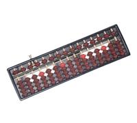 Herramienta de cálculo matemático para niños, Ábaco de 13 dígitos, ábaco estándar, calculadora china, herramienta de conteo y aprendizaje de matemáticas for estudiantes principiantes.
