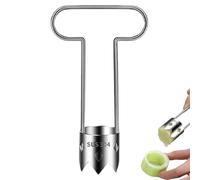 Herramienta de callos vegetales, extractor de callos de frutas, Corer de pimiento rojo, Pitters de cocina de acero inoxidable portátil para tomates cherry, piña, hornear, de