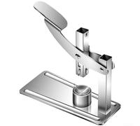 Herramienta de cascanueces para castañas con construcción de acero inoxidable, principio de palanca y mango antideslizante