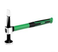 Herramienta de cepillado de carrocería de 315 mm, martillo de metal para reparación de automóviles, cuenta con cabezales planos, cuadrados y puntiagudos para dar forma precisa a la chapa (cabeza plana