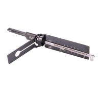 Herramienta de cerrajero para cerraduras Yale, herramienta 2 en 1 para ganzúas y decodificador de cerraduras, kit de ganzúas de puerta del Reino Unido (YALE-5-B)