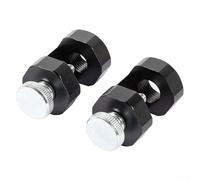 Herramienta de chispa de 12 mm y 14 mm para afinación del motor, medidor de holgura de aluminio con revestimiento de óxido negro mate, compacto y resistente al óxido