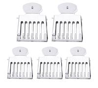 Herramienta de clip de captura de abeja reina de metal Equipo de apicultura reina Jaulas reina para abejas para mantenimiento de colmenas de apicultura al aire libre y abeja reina (Negra)