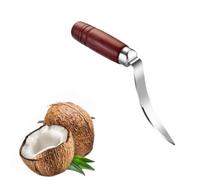 Herramienta de coco, pelador de coco, herramienta de acero inoxidable, abridor de coco, cuchillo raspador, accesorios de cocina