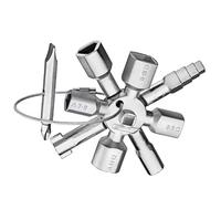 Herramienta de código de control de gabinete de múltiples funciones para ascensores y mantenimiento industrial con gabinete de control de edificios de metal permanente, herramienta esencial de corte