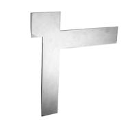 Herramienta de compensación de ángulo recto, nivelador de techo de pared de acero inoxidable - Herramienta de raspado para paneles de yeso solución de mango para principiantes y carpintería