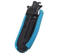 Herramienta de compresión ajustable, alicates para crimpar cables coaxiales con mango cómodo, herramienta ligera y portátil con conector F para cables RG59, RG6, RG11 75-5, 75 -