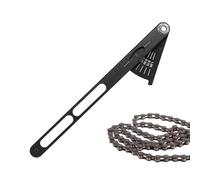 Herramienta de comprobación de cadena de bicicleta genérica | Herramienta de medición para cadena | Medidor de aluminio preciso portátil | para reparación de motocicletas y mantenimiento de bicicletas