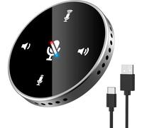 Herramienta de conferencia, micrófonos con IA certificados por Zoom, captación de voz de 360 y reducción de ruido inteligente, altavoz con