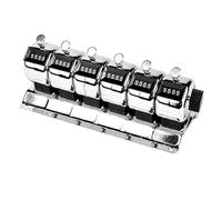 Herramienta De Contador Cuentas Metal Resistencia Con Clicker Mecánico Ergonómico Puesta A Para Proyectos Artesanía Puntuación Eventos Dispositivo Conteo Mecánico