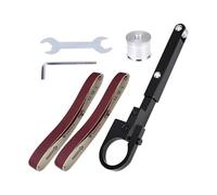 Herramienta de conversión de amoladora angular - Kit de accesorios para pulidora de lijadora de banda, mini lijadora de bricolaje | Adaptador de pulido de tuberías portátil con soporte, correas de eje