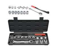 Herramienta de correa serpentina | Herramienta de reparación de vehículos - Llave de ajuste de rueda loca automática, para técnicos automotrices, propietarios de automóviles, mantenimiento de flotas