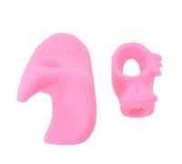 Herramienta de corrección de agarre de arco de violín diseñada para pulgar y dedos para un control óptimo del arco y una postura cómoda al tocar (rojo)