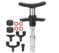 Herramienta de Corrección Quiropráctica Manual, Fuerza Estable 4 Cabezales de Función Herramienta de Ajuste Quiropráctico de Alta Resistencia para Masaje Corporal