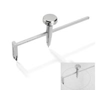 Herramienta de corte circular de acero inoxidable para taladro, cortador circular ajustable para paneles de yeso, construcción de metal resistente, cortador de agujeros circulares de pared seca