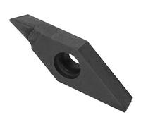 Herramienta de Corte con Inserto de Diamante PCD CNC Herramienta de Torneado Cortador de Torno para Mecanizado Ultrafino, Metales No Ferrosos y Fibras de Vidrio TNMA16404