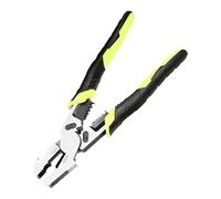 Herramienta de corte de cable de 23 cm de alto rendimiento - Alicates pelacables - para bricolaje y para enrollar, sujetar, tijeras, engarzar, dividir y recortar en electricidad