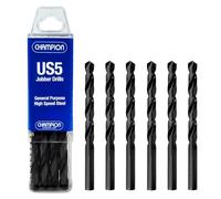 Herramienta de corte de campeón US5 - 1/16 General Purpose broca Jobber (bits- fabricadas en Estados Unidos (12 por paquete), US5-3/8