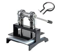 Herramienta de corte de goma para tenis de mesa con doble rodamiento de rodillos, placa base de 8 mm para sujeción de bolígrafo y modificación de raqueta de agarre horizontal