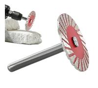 Herramienta de corte de mármol: cuchilla de cortador de grabado de piedra circular de 40 mm, disco de sierra resistente al desgaste | Mosaico y grabador de cerámica para proyectos de bricolaje, piedra