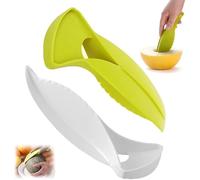 Herramienta de corte de melón 2025, herramienta de cubos de melón para un corte rápido y fácil, cortador de frutas de melón, divisor de melón simple multifuncional para fiestas en casa, camping
