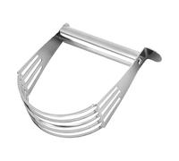 Herramienta de corte de pastelería - Accesorio de cocina para amasar y hornear de metal, herramienta de amasado y mezclado para hornear | Batidora de mango antideslizante, accesorio de cocina para
