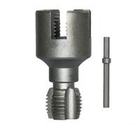 Herramienta de corte de rosca, juego de troqueles de rosca de tubería de agua para fontanería de PVC PPR, fabricante de roscas externas internas con construcción de metal para tubos de 1/2 pulgada 3/4