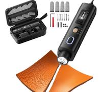 Herramienta de corte manual de 40 KHz, kit de cortador ultrasónico con pantalla OLED, luz LED, bloqueo for niños y 50 cuchillas reemplazables, for impresiones 3D, resina, plástico, madera