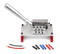 Herramienta de corte manual de cables conductores, orificios 3,6/4,6/6 mm | Tijeras de precisión de 3 agujeros para corte de tubos termorretráctiles, corta tubos y cables blandos, para manualidades