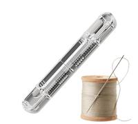 Herramienta de Costura 2 en 1: enhebrador de Agujas y Separador de Costuras, Separador de retráctil, diseño de Doble Cabeza, Accesorios de Costura Simples para enhebrar de Forma Segura | para