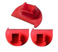 Herramienta de costura de bordes, medidor de bloqueo de bordes, juego de plantillas de costura, guía de medición de 3 piezas, regla de pulgar para acolchado, dobladillo, manualidades, recto, curvado