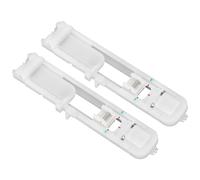 Herramienta de Costura de Botones, Prensatelas para Ojales, Prensatelas, 2 Piezas, Prensatelas para Ojales Deslizantes, Prensatelas Domésticas para Piezas de Máquinas de Coser