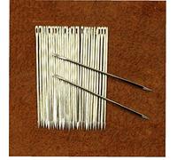 Herramienta de costura de costura 10pcs-4.8cm de cuero de costura aguja de acero inoxidable práctico agujas lienzo