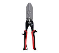 Herramienta de crimpado de chapa - doblador ajustable con 5 cortes, alicates plegables para bajantes, herramienta de mano duradera | Crimpadora de precisión para tuberías, tubos de horno, garaje