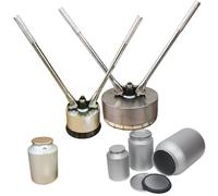 Herramienta de crimpado de tapa de hierro para latas de aluminio de 0.79 a 7.93 galones, herramienta de sellado de tapas de barril