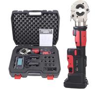 Herramienta de crimpado hidráulica eléctrica, crimpadora de terminales de cable de alto rendimiento. Kit de herramientas para terminales de cables eléctricos, rango de 16 a 300 mm² red