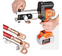 Herramienta De Crimpado HidráUlica EléCtrica, Herramienta De Crimpado De Cable De Crimpadora HidráUlica Herramienta De Crimpado De Cable De BateríA, Ideal Para Terminar Terminales De Cobre/Aluminio