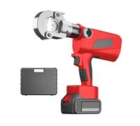 Herramienta de crimpado hidráulica eléctrica inalámbrica, crimpadora portátil recargable para electricistas, terminal de cable y herramienta de crimpado de conectores