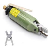 Herramienta de crimpado neumática, crimpadora de terminales de alambre de mano, 0,6-0,7 Mpa, crimpado rápido con 3 alicates incluidos para varios terminales