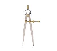 Herramienta de cuero divisor de ala, calibre divisor bloqueable ajustable, resistente a la oxidación, de alta precisión, para manualidades de cuero, acero al carbono (200 mm)