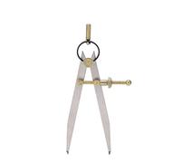 Herramienta de cuero divisor de ala, calibre divisor bloqueable ajustable, resistente a la oxidación, de alta precisión, para manualidades de cuero, acero al carbono (175mm)