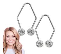 Herramienta de cuidado de la piel de dos piezas, entrenador facial para hacer hoyuelos, potenciador natural, dispositivo portátil para ejercitar, equipo de belleza para mujeres y niñas, tonificación