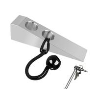 Herramienta de cuña de rescate - Calza de aluminio para bomberos, dispositivo de entrada forzada con diseño de metal duradero, cuña para inspección de seguridad de pared de ventana, edificio