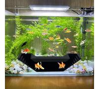 Herramienta De Decoración De es Para Acuarios: Hábitat Para Decoración De Refugios De Camarones, Alimentación De Cría En Reposo, Cuerpo De Cerámica Resistente, Base De Arcilla Duradera, Pared Res