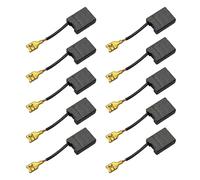 Herramienta de demolición de piezas de cepillo, 10 unidades con cables de | 17 x 22,3 x 7 mm Escobillas de carbón con cables para el mantenimiento de herramientas 96A 107HA 117MS