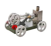Herramienta de demostración de conversión de energía térmica a mecánica profesional con motor Stirling de metal para enseñar modelo Stirling