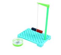 Herramienta de demostración de experimento de limbo magnético para niños, juguete educativo, ayuda de enseñanza para laboratorio de ciencias, brújula amigable para principiantes, kit de fabricación